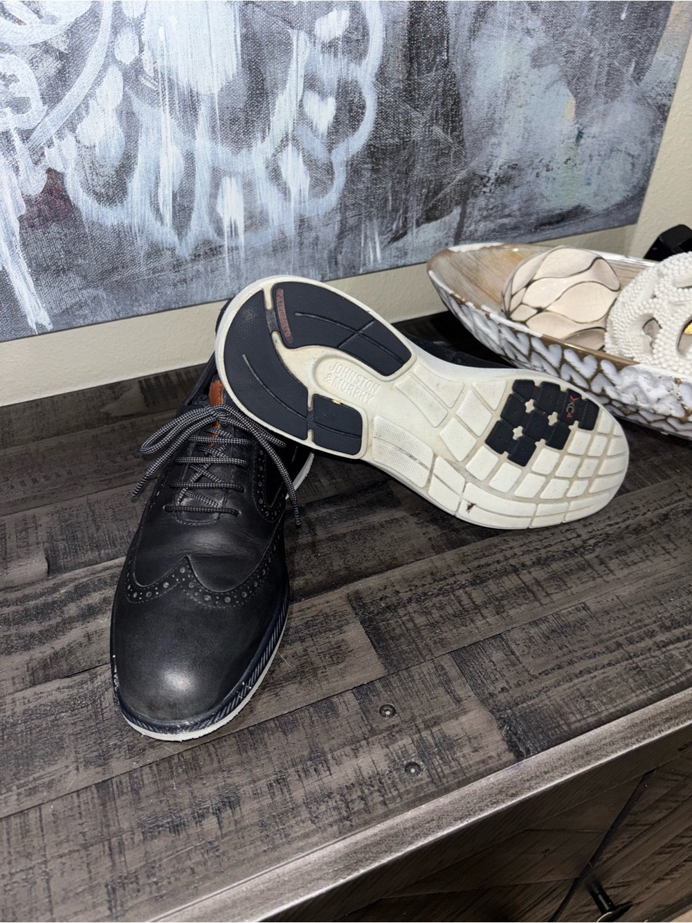 Johnston & Murphy XC4 Lancer Wingtip Men's SZ 8.5 - Picture 11 of 15